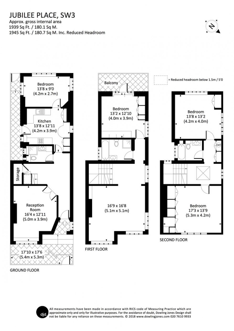 Floorplan for Jubilee Place, Chelsea